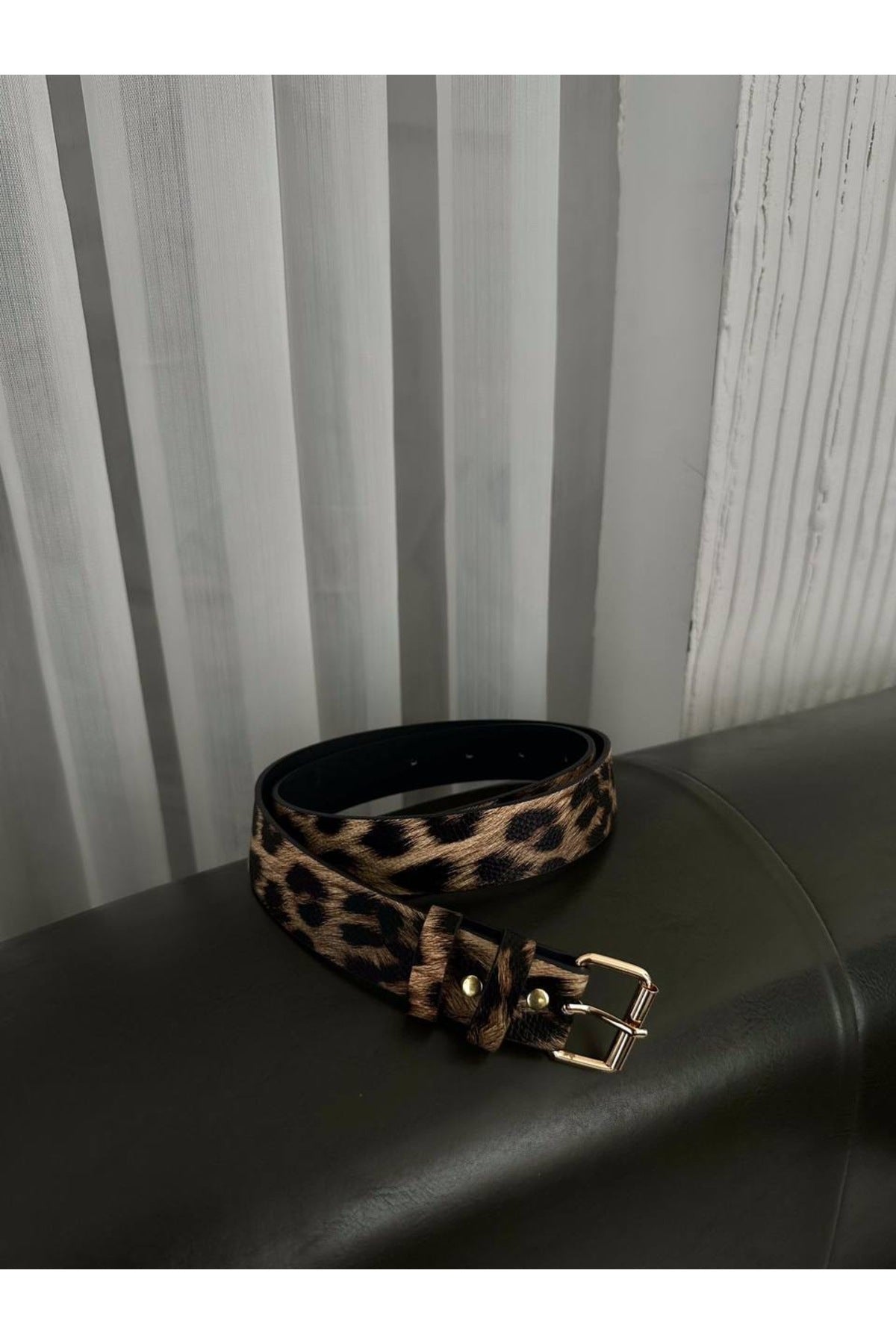 Kadın Leopar Desenli Kemer · Bej · 2 [ty:7157989daadf954c]